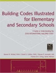 Tapa de Building codes illustrated for elementary and secondary schools