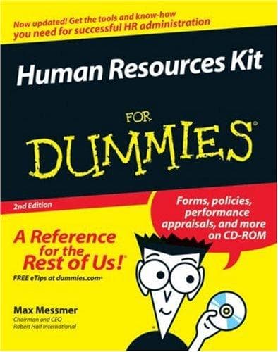 Tapa de Human Resources Kit For Dummies