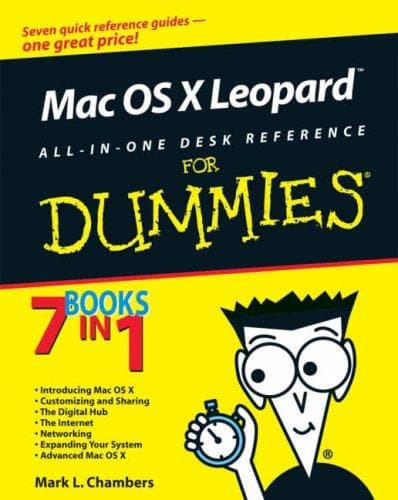 Tapa de Mac OS X Leopard All-in-One Desk Reference For Dummies