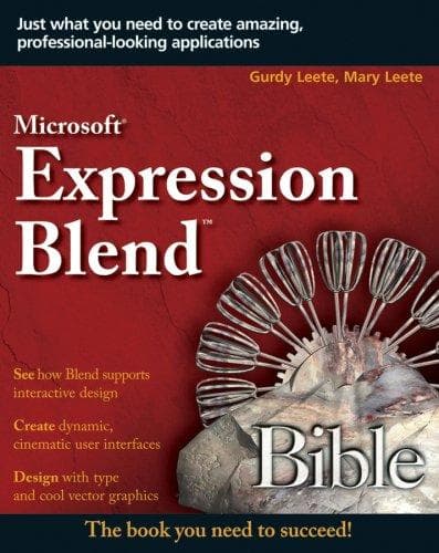 Tapa de Microsoft Expression blend bible