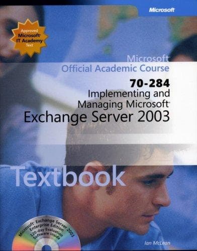 Tapa de 70-284 Implementing and Managing Microsoft Exchange Server 2003 Package