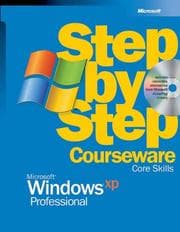 Tapa de Microsoft Windows XP Professional Step-by-Step Courseware Core Skills
