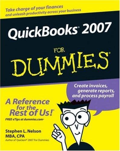 Tapa de QuickBooks 2007 For Dummies (For Dummies (Computer/Tech))