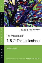 Tapa de The Message of 1 & 2 Thessalonians