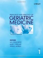Tapa de Principles and practice of geriatric medicine