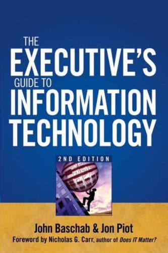 Tapa de The executive's guide to information technology