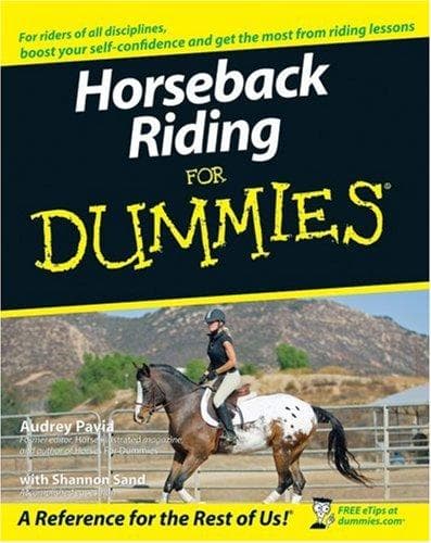 Tapa de Horseback Riding For Dummies