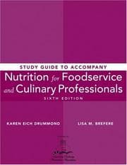 Tapa de Nutrition for Foodservice and Culinary Professionals