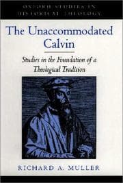 Tapa de The unaccommodated Calvin