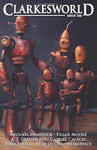 Tapa de Clarkesworld Issue 166