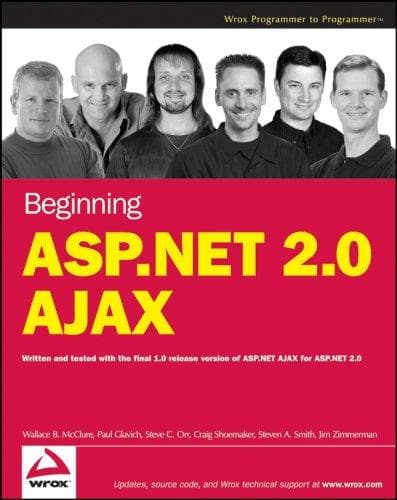 Tapa de Beginning ASP.NET 2.0 AJAX (Programmer to Programmer)