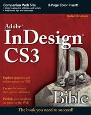 Tapa de Adobe InDesign CS3 Bible