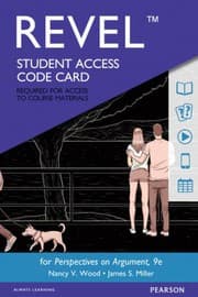 Tapa de REVEL for Perspectives on Argument -- Access Card