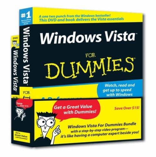 Tapa de Windows Vista For Dummies, Special DVD Bundle