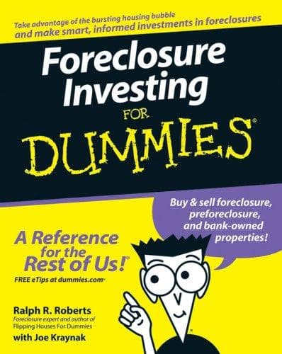 Tapa de Foreclosure Investing For Dummies
