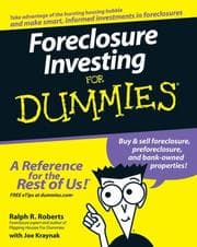 Tapa de Foreclosure Investing For Dummies