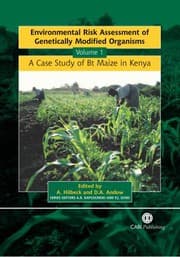 Tapa de Environmental risk assessment of genetically modified organisms