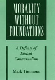 Tapa de Morality without Foundations