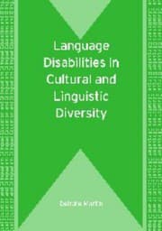Tapa de Language Disabilities in Cultural and Linguistic Diversity