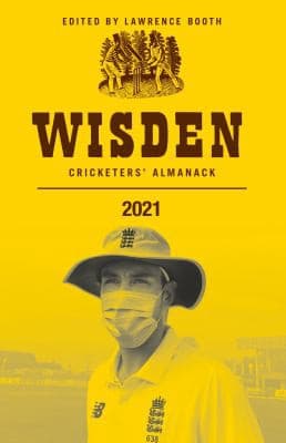 Tapa de Wisden Cricketers' Almanack 2021