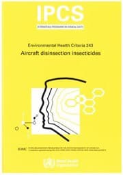 Tapa de Aircraft Disinsection Insecticides