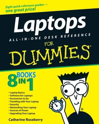 Tapa de Laptops All-in-One Desk Reference For Dummies (For Dummies (Computer/Tech))