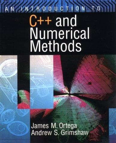 Tapa de An Introduction to C++ and Numerical Methods