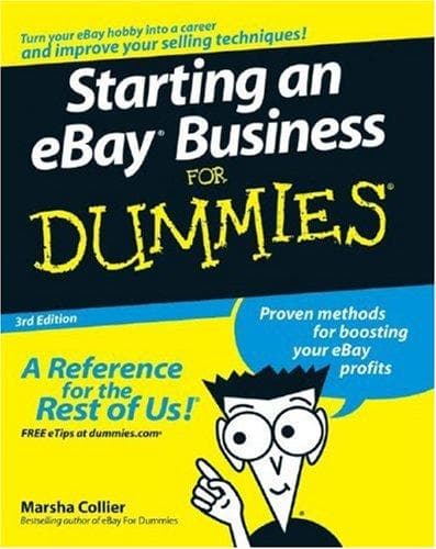 Tapa de Starting an eBay Business For Dummies