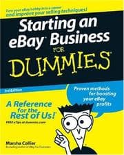 Tapa de Starting an eBay Business For Dummies
