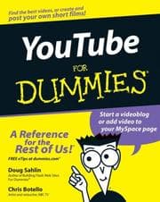 Tapa de YouTube For Dummies (For Dummies (Computer/Tech))