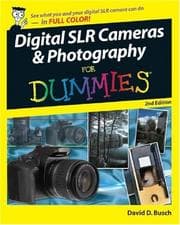 Tapa de Digital SLR Cameras & Photography For Dummies