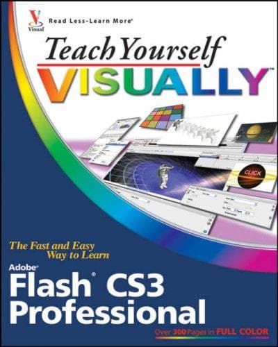 Tapa de Teach Yourself VISUALLY Flash CS3 Professional