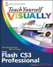 Tapa de Teach Yourself VISUALLY Flash CS3 Professional