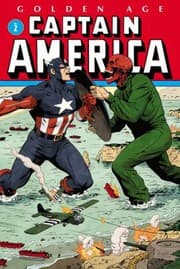 Tapa de Golden Age Captain America Omnibus Vol. 2