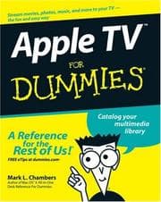 Tapa de Apple TV For Dummies