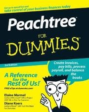 Tapa de Peachtree for dummies