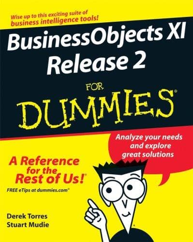 Tapa de BusinessObjects XI release 2 for dummies