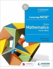 Tapa de Cambridge IGCSE Core Mathematics 4th Edition