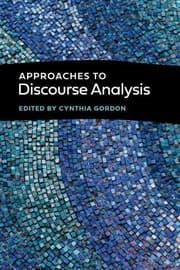 Tapa de Approaches to Discourse Analysis