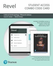 Tapa de Revel for Cultural Anthropology -- Combo Access Card
