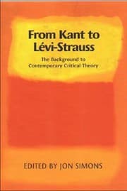 Tapa de From Kant to Lévi-Strauss