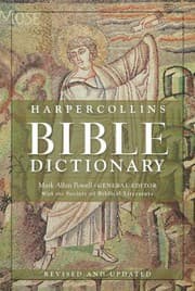 Tapa de The HarperCollins Bible dictionary