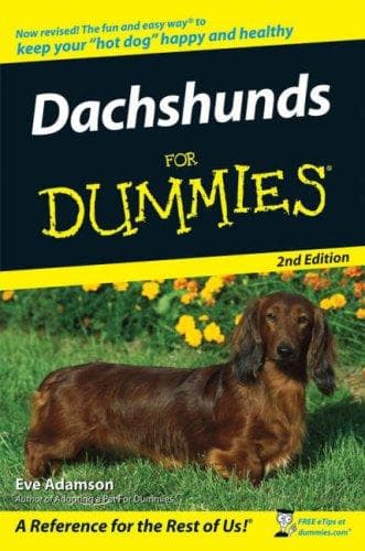 Tapa de Dachshunds For Dummies, Second Edition (For Dummies (Pets))