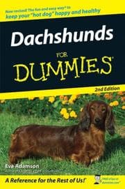 Tapa de Dachshunds For Dummies, Second Edition (For Dummies (Pets))