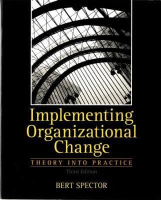 Tapa de Implementing organizational changes