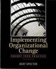 Tapa de Implementing organizational changes