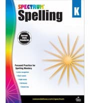 Tapa de Spectrum Spelling, Grade K