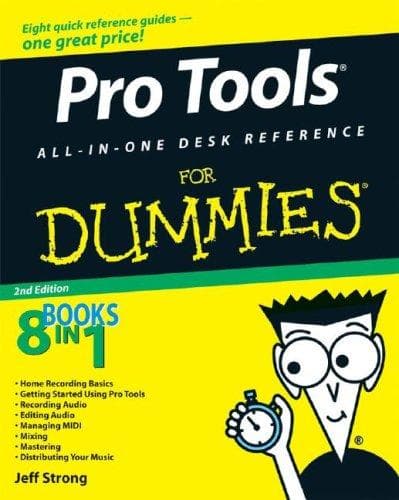 Tapa de Pro Tools All-in-One Desk Reference For Dummies