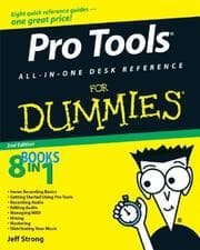 Tapa de Pro Tools All-in-One Desk Reference For Dummies