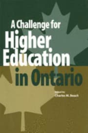 Tapa de A challenge for higher education in Ontario